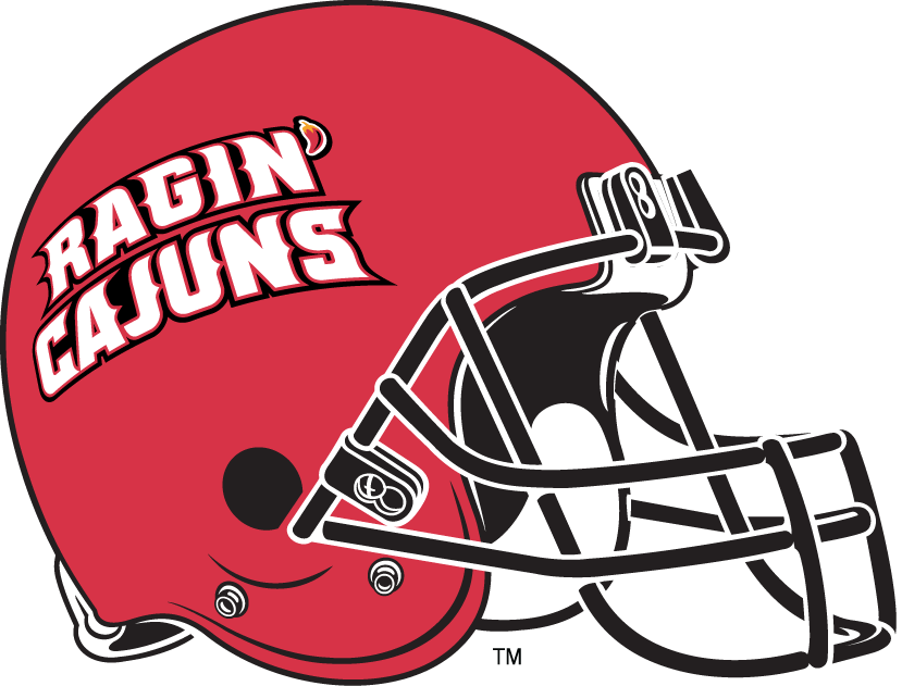 Louisiana Ragin Cajuns 2000-Pres Helmet Logo diy DTF decal sticker